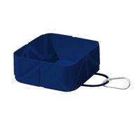 Space Saving Foldable Dog Bowl 500ml Capacity Feeder Outdoor Adventures Travel Hiking Compact Locking Clip Pet Travel Puppy Waterer