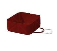 Space Saving Foldable Dog Bowl 500ml Capacity Feeder Outdoor Adventures Travel Hiking Compact Locking Clip Pet Travel Puppy Waterer
