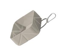 Space Saving Foldable Dog Bowl 500ml Capacity Feeder Outdoor Adventures Travel Hiking Compact Locking Clip Pet Travel Puppy Waterer