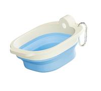 Space Saving Foldable Dog Dish Watering Feeding Bowl for Pet Various Outdoor Activity and Adventure Walking Gear Pet Travel Bowl