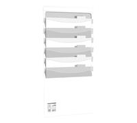 Space Saving Foldable Holder Multi Section Document Organiser for Business Classroom Organization Portable File Organiser