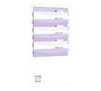 Space Saving Foldable Holder Multi Section Document Organiser for Business Classroom Organization Portable File Organiser