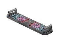 Space-Saving Foldable Pushup-Rack | Textured Rubberized Grip, Tabla Flexiones Con , Multicolor Training Markings, Soporte Para Flexiones Con
