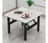 Space Saving Folding Dining Table, Expandable Table Dining, Modern Compact Kitchen Table With Metal Frame, Easy To Clean, Multi-Functional For Living Room, Or Dining Area(Yellow+black,80x53c LWX