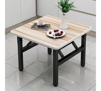 Space Saving Folding Dining Table, Expandable Table Dining, Modern Compact Kitchen Table With Metal Frame, Easy To Clean, Multi-Functional For Living Room, Or Dining Area(Yellow+black,80x53c LWX