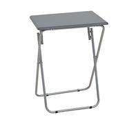 Interiors by Premier Space Saving Folding Table With Grey Top, Stylish Grey Top Side Table, Strong And Sturdy Living Room Table