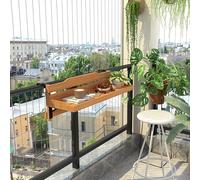 Space-Saving Folding Wall-Mounted Table - Lightweight, Easy to Install Kitchen Table for Smals, Balconies & Home Use - Ideal for Cact Living & Dining Soluts