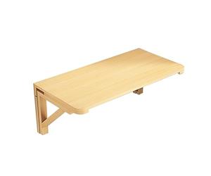Space Saving Folding Wall Table Multifunctional Computer Desk with Adjustable Flaps for Home Office Laundry Study Small Spaces Compact 100 x 50 cm Design