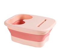 Space-Saving Foot Bath Tub with Massage Points, Foldable Compact Storage, Construction for Students Professionals Foldable Foot Massage Tub