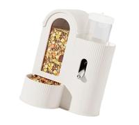 Space Saving Hamster Feeder Water Bottle Leak Proof Removable Design Easy to Clean Rat Feeding Solution Hamster Food Bowl Water Bottle