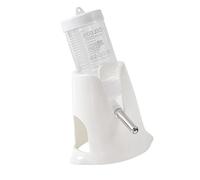 Space Saving Hanging Water Feeder for Small Animals Automatic Cage Drinker with Large Capacity Pet Drinking Fountain Base