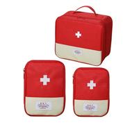 Space Saving Health Accessories Holder Group Including Three Different Sized Bags Designs with Strong Oxford Fabric Outdoor Crisis Care Bag