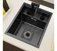 Space Saving Hidden Sink with Foldable Faucet Individual Prep for Island Kitchens Invisible Design Small Spaces Perfect Modern