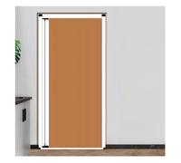 Space-Saving Interior Accordion Folding Door for Closet & Small Room | Honeycomb Blackout Sliding Door, Waterproof & Heat Insulation, For Bedroom Bathroom Kitchen(Brown,48x85in (1219x2159mm))
