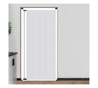 Space-Saving Interior Accordion Folding Door for Closet & Small Room | Honeycomb Blackout Sliding Door, Waterproof & Heat Insulation, For Bedroom Bathroom Kitchen(White,48x85in (1219x2159mm))