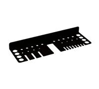 Space Saving Iron Tool Rack for Hanging Various Equipment in Garage Home Modern Design 40x12.5cm Wall Mounted Tool Storage