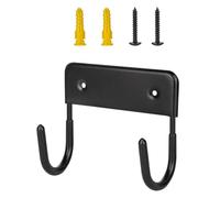 Space Saving Ironing Board Hanger Wall Hanging Rack Alloy Texture Great for Vertical Storage in Closets or Behind Doors Multifunctional Hanging Rack