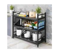 Space-Saving Kitchen Shelf, Freestanding for Kitchen, Bathroom, Office, Regal für Arbeitsplatte, 45x35x95CM - Perfect Storage Solution for Any Room.