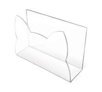 Space Saving Letter Holder Mail Organizers Rack Envelope Desk Document Storage Stand Desk File Storage Slot Clear Envelope