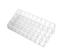 Space Saving Lipstick Transparent Makeup Display Rack Efficiently Store And Show Your Lipsticks