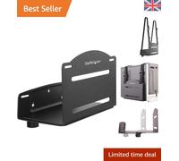 Space-Saving Metal CPU Wall Mount Holder - Easy Access for PC Towers 4.8in-8.3in