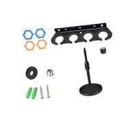 Space Saving Microphone Wall Mount Holder Tray with Desktop Stand for Efficient Work Place Organization Studio Holder