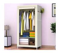 Space Saving Modern Folding Closet Wardrobe - 8.6" x 17.7" x 59" - Stylish Closed Storage nizer for Home Bedroom and Apartment - Maximize Your Space!