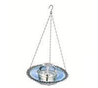 Space Saving Multiple Color USB Operated Hanging Bird Bath Water Fountain Suitable for Attracting Birds to Your Yard Bird Water Fountain