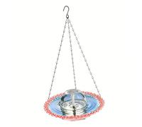Space Saving Multiple Color USB Operated Hanging Bird Bath Water Fountain Suitable for Attracting Birds to Your Yard Bird Water Fountain