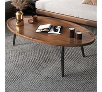 Space-Saving Oval Coffee Table for Small Living Rooms & BedroomsDesign Stylish Modern Furniture Perfect for Apartments & Compact Spaces