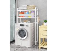 Space-Saving Over The Toilet Storage Cabinet - Retractable Bathroom Shelf Corner Commode Rack for Top Floor nization Perfect for Home & Small Bathrooms