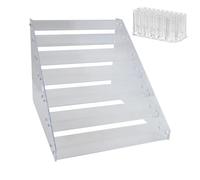 Space Saving Paint Storage Solution Painting Accessory Holder Acrylic 7 Layer Stand For Tube And Brushes Oil Storage Rack