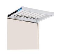 Space Saving Silent Pull Out Trousers with Hidden Drying Rack for Above Washing Machine Color 2 55x66.4 71.4cm Ideal for Efficient Laundry Drying