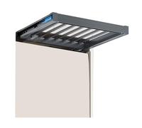 Space Saving Silent Pull Out Trousers with Hidden Drying Rack for Above Washing Machine Perfect for Efficient Clothes Drying (Color 1 55x61.4 66.4cm)