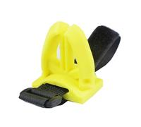 Space Saving Silicone Fishing Rod Holder Portable Pole Rack Bait Holder Pole Zipper Binding Clip V Shape Rod Rack for Boat Marine