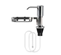Space Saving Soap Dispenser with Secure Sealing Kitchen Sink Soap Pumps Organizers Suitable for Various Liquids Simple Soaps Dispenser