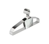 Space Saving Stainless Steel Clothes Hangers Widened Multifunctional Not Easy To Deform Wardrobe Built-In Storage Hangers lightweight(30pcs)