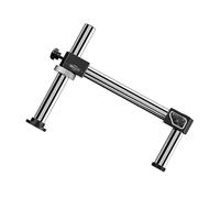 Space-Saving Stereo Microscope Boom Stand Double Flexible Arms with Smooth Rotation & Ergonomic Height Control Microscope Arm Stand