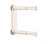 Space-Saving Suction Cup Clothes Hanger Storage Rack, 31 x 11 x 7 cm, for Adult and Child Hangers, PC Material, Easy-Install, Clutter-Free Laundry Organization(White)