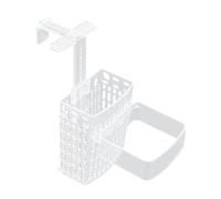 Space Saving Thick Wall Mount Planter Easy Install Fish Tanks Decoration Hanging Basket for Aquarium and Indoor Thin Planting Container