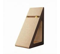 Space-Saving Triangle Cat Scratcher, Extra Large 23cm X 36cm X 57cm | Corrugated, scratching pad, Upright, Pet Supply, for Home, Cats