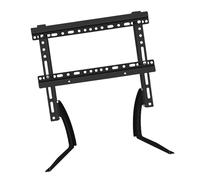 Space-Saving TV Stand for 26-75 Inch Screens Height Adjustable Supports Up to 88kg Sturdy Tabletop Mount for Home & Office Use Easy Assembly
