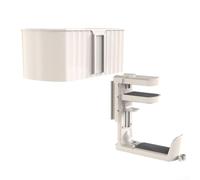 Space Saving Under Desk Cup Holder Beige Design