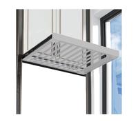 Space-Saving Under-Sink Laundry Pull-Out Pants Rack Ideal for Above WasherDesign Gray Efficientfor Smals