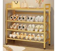 Space-Saving Vertical Shoe for Small Spaces, Corner Shoe Rack with Open Storage, Perfect for Entryways, Living Rooms, Bedrooms, Compact Design for Easy Access