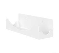 Space-Saving Wall Mount for Starlink for Internet Kit White Space-Saving | Solid metal build, white finish, secure V5 power supply hold, prevents signal loss, indoor outdoor use