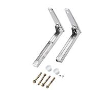 Space-Saving Wall Mount Microwave Oven Bracket Heavy Load Adjustable Rack for Small Homes & Apartments Steel Wall Mounted Microwave Shelf