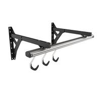 Space Saving Wall Mounted Bike Rack For 3 Bikes, Rotating Hooks, Bicycle Storage For Home/garage/shed