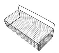 Space Saving Wall Mounted Drain Rack for Fruits and Essentials Beautiful Practical Design (B)