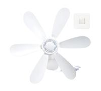 Space Saving Wall Mounted Fan 5V USB Reversible Leave Design Suitable For Tight Areas Detachable Wall Fan